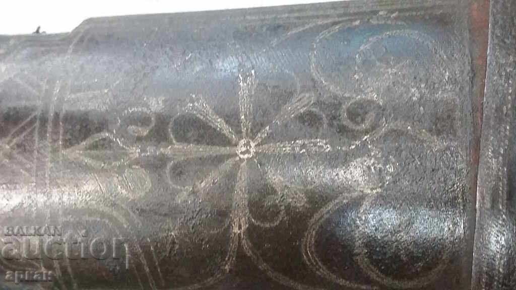 Caucasian dagger saber with silver studs -80 cm. - 7 Caucasian dagger saber with silver studs -80 cm. - 7