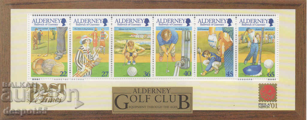 2001. Alderney. Γκολφ.