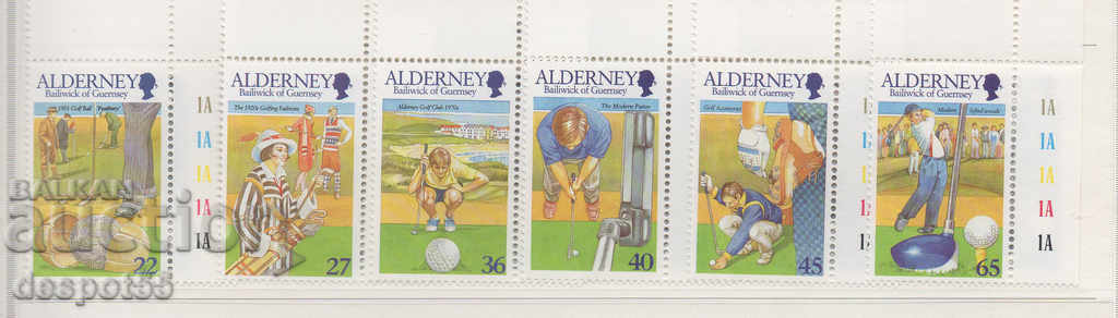 2001. Alderney. Golf.