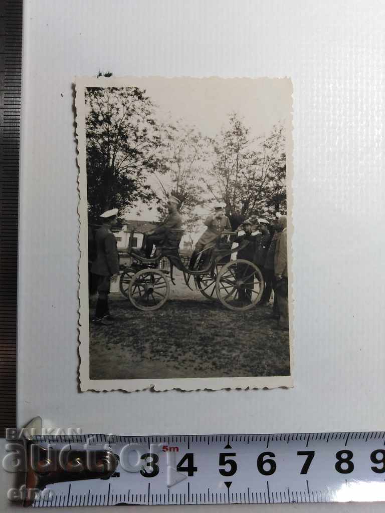 30s. ROYAL PHOTO-COLONEL DOYCHIN TSAKLEV, carriage with price 20.00 BGN | € 10.23
