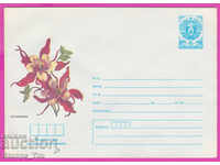 271329 / Bulgaria pură IPTZ 1985 Coș cu flori de flori