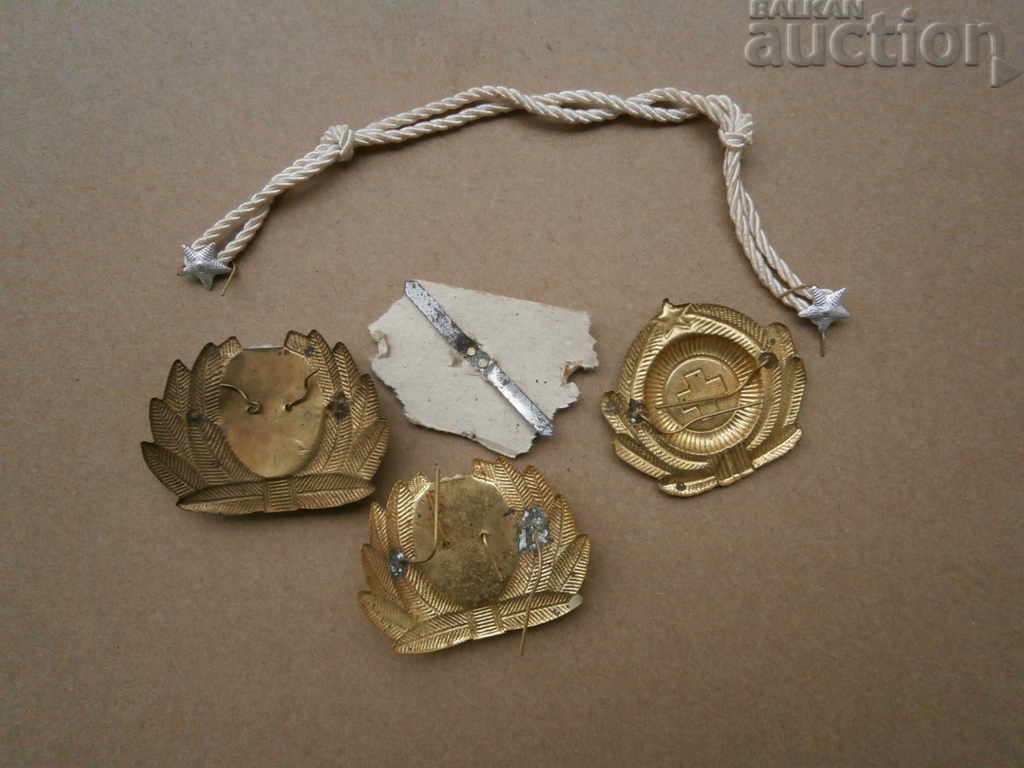 Delivery of LOT cockade pentacle cross rope for cap Delivery of LOT cockade pentacle cross rope for cap