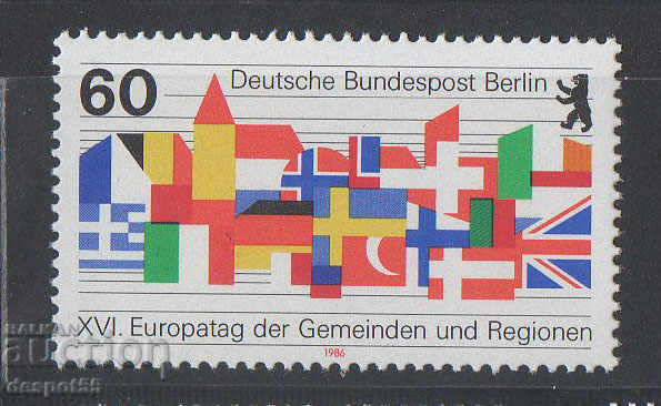 1986. Берлин. Европейски съвет.