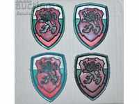 lot emblems of the Bulgarian Army 4 pcs.