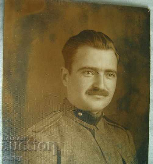 Old photo soldier military uniform with price 6.00 BGN | € 3.07