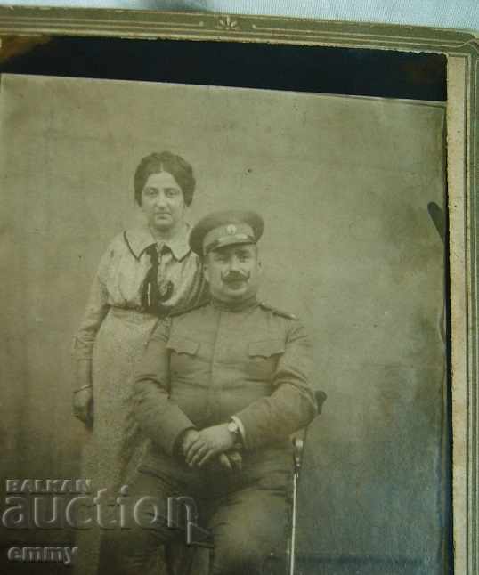 Old photo thick cardboard soldier military officer with a sword with price 12.00 BGN | € 6.14 Old photo thick cardboard soldier military officer with a sword with price 12.00 BGN | € 6.14