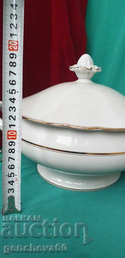 Delivery of Stylish large PMR BAVARIA porcelain soup bowl