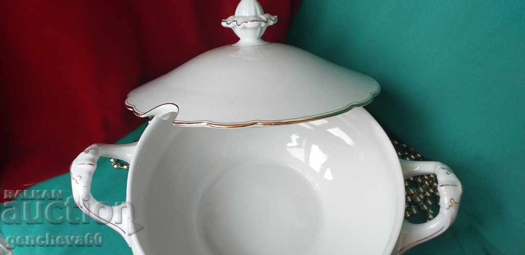 Stylish large PMR BAVARIA porcelain soup bowl - 5