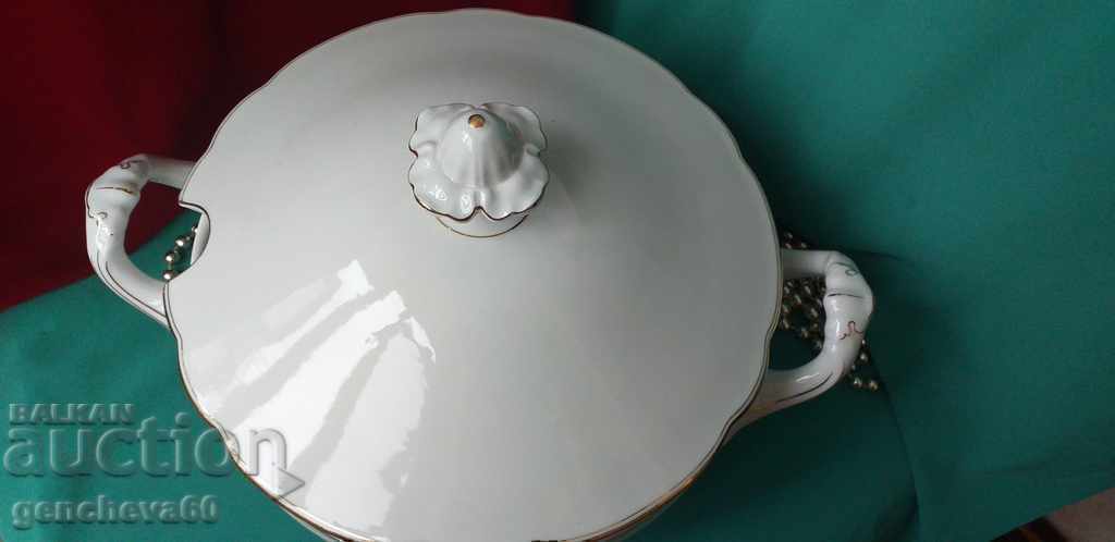 Stylish large PMR BAVARIA porcelain soup bowl - 7