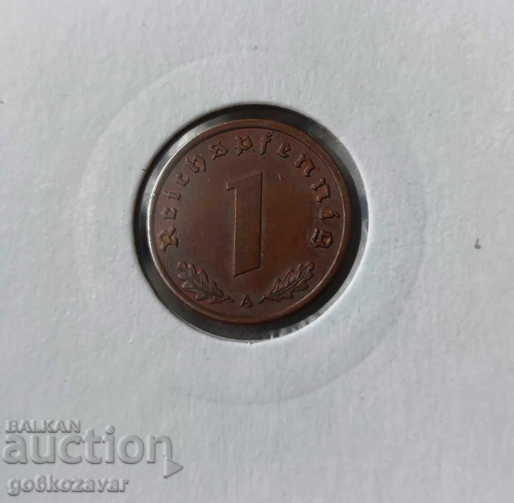 Germany Third Reich 1 pfennig 1939. with price 6.00 BGN | € 3.07 Germany Third Reich 1 pfennig 1939. with price 6.00 BGN | € 3.07