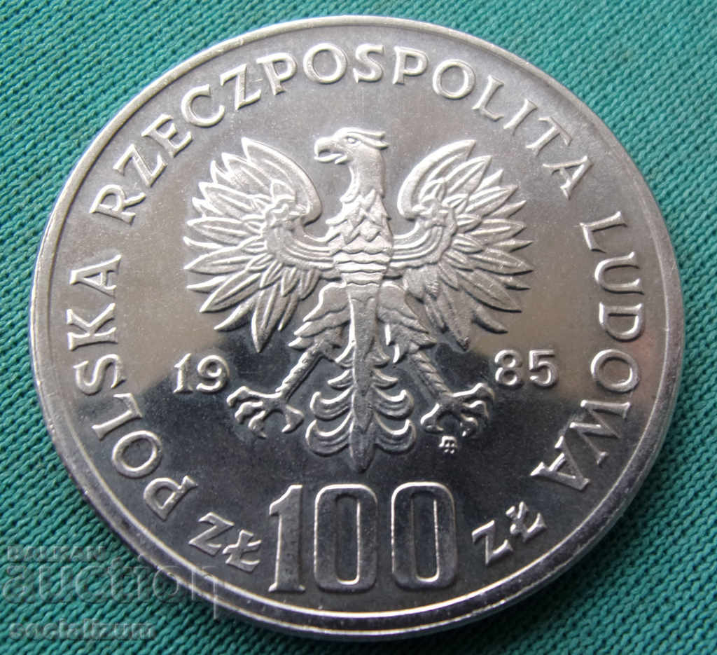 Πολωνία 100 PLN 1985 UNC Σπάνιο με τιμή € 5.11 | 9.99 BGN