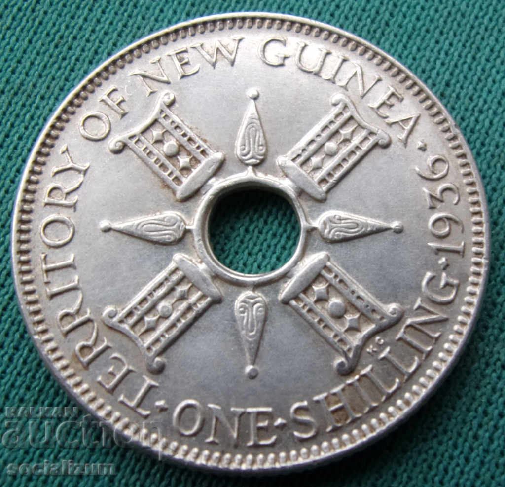 Noua Guinee britanică 1 Shilling 1936 Argint UNC Rare cu preț € 17.90 | 35.01 BGN