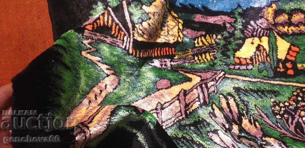 Magical landscape painted plush CAVIAR 130cm with price 50.00 BGN | € 25.56 Magical landscape painted plush CAVIAR 130cm with price 50.00 BGN | € 25.56