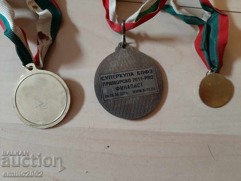 Sports medals with ribbons with price 3.00 BGN | € 1.53 Sports medals with ribbons with price 3.00 BGN | € 1.53