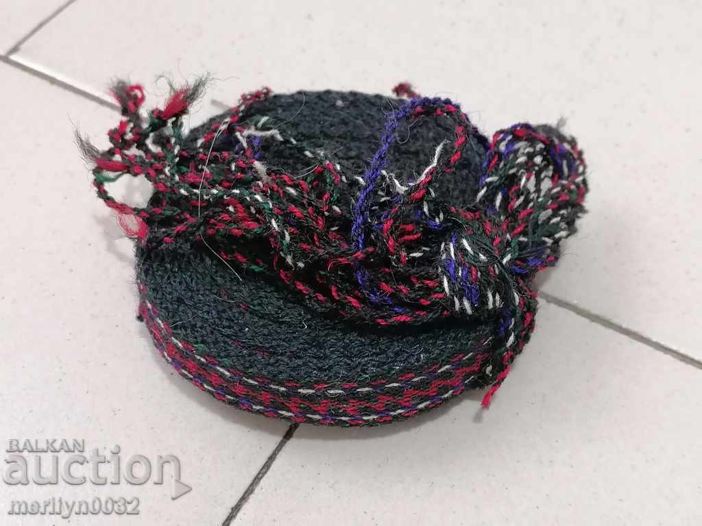 Auction Old handwoven belt, girdle, costume belt Auction Old handwoven belt, girdle, costume belt