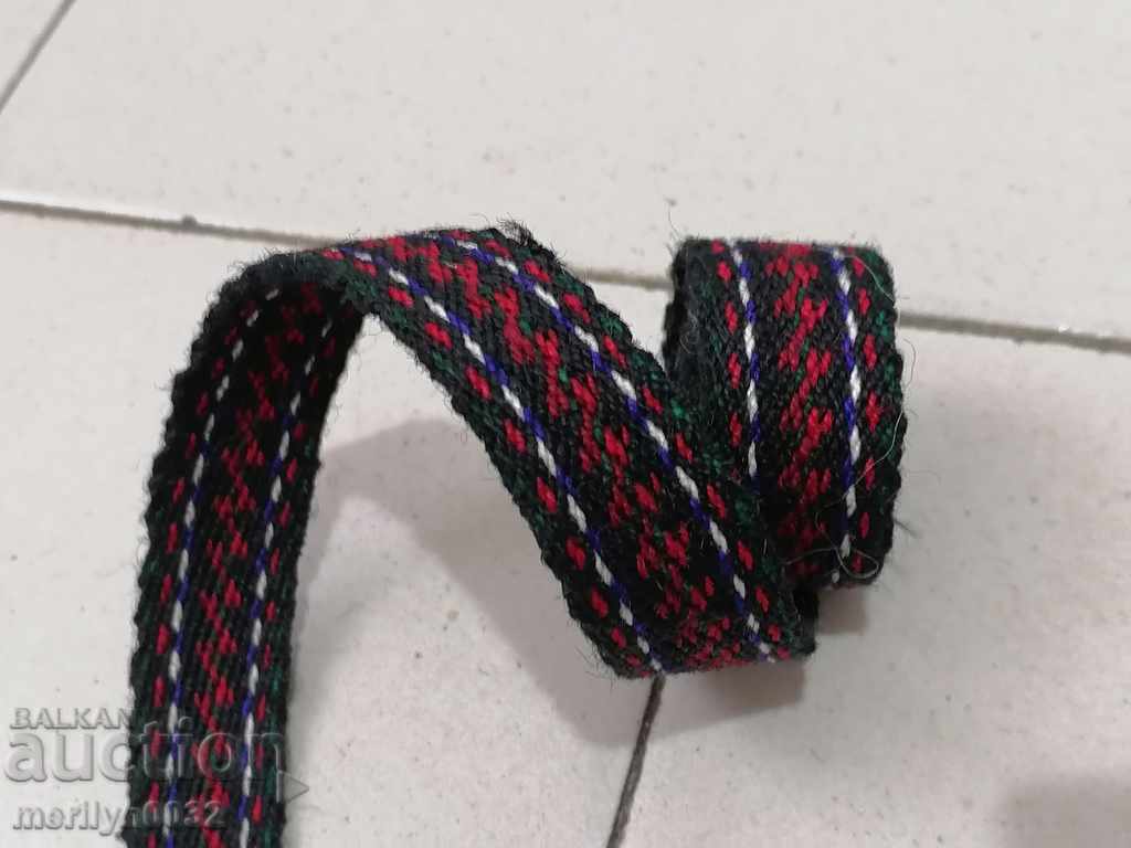Old handwoven belt, girdle, costume belt - 7 Old handwoven belt, girdle, costume belt - 7