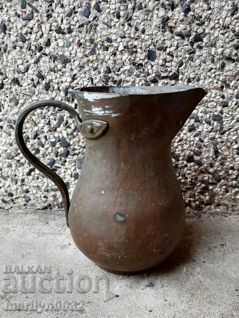 Copper tin tin baker, copper bowl glass goblet with price 67.00 BGN | € 34.26 Copper tin tin baker, copper bowl glass goblet with price 67.00 BGN | € 34.26