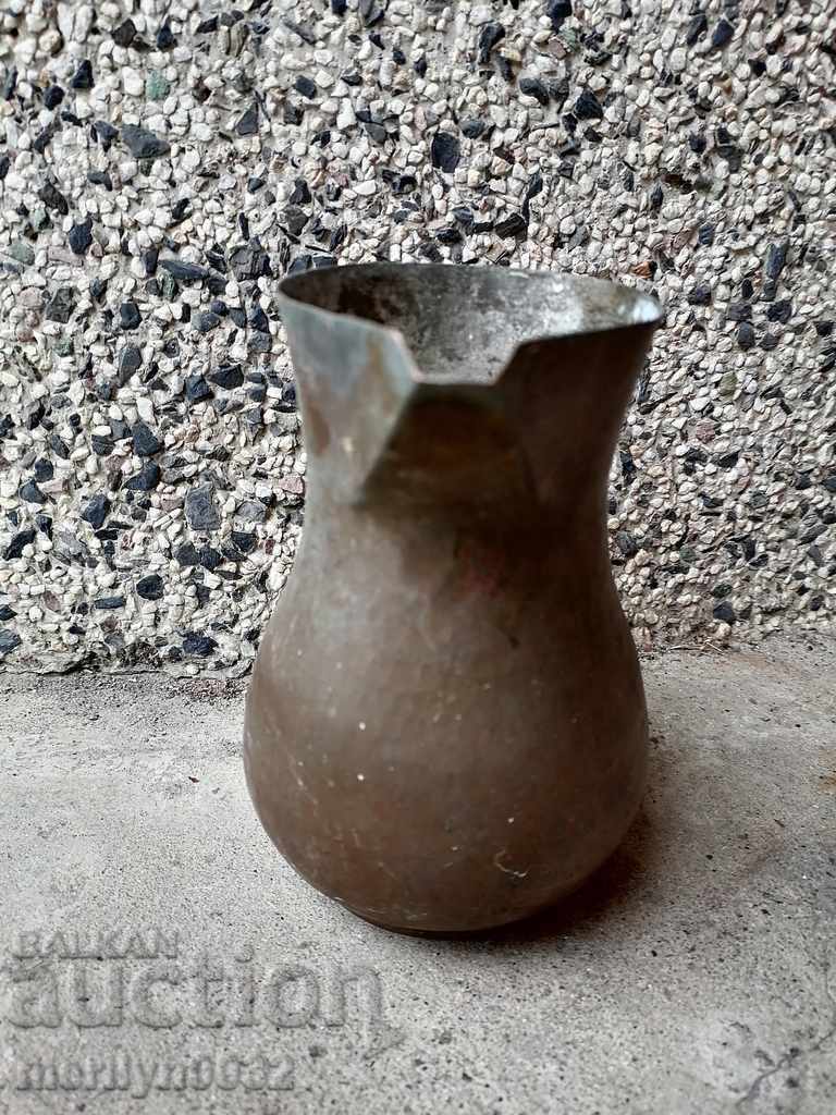 Copper tin tin baker, copper bowl glass goblet - 5 Copper tin tin baker, copper bowl glass goblet - 5