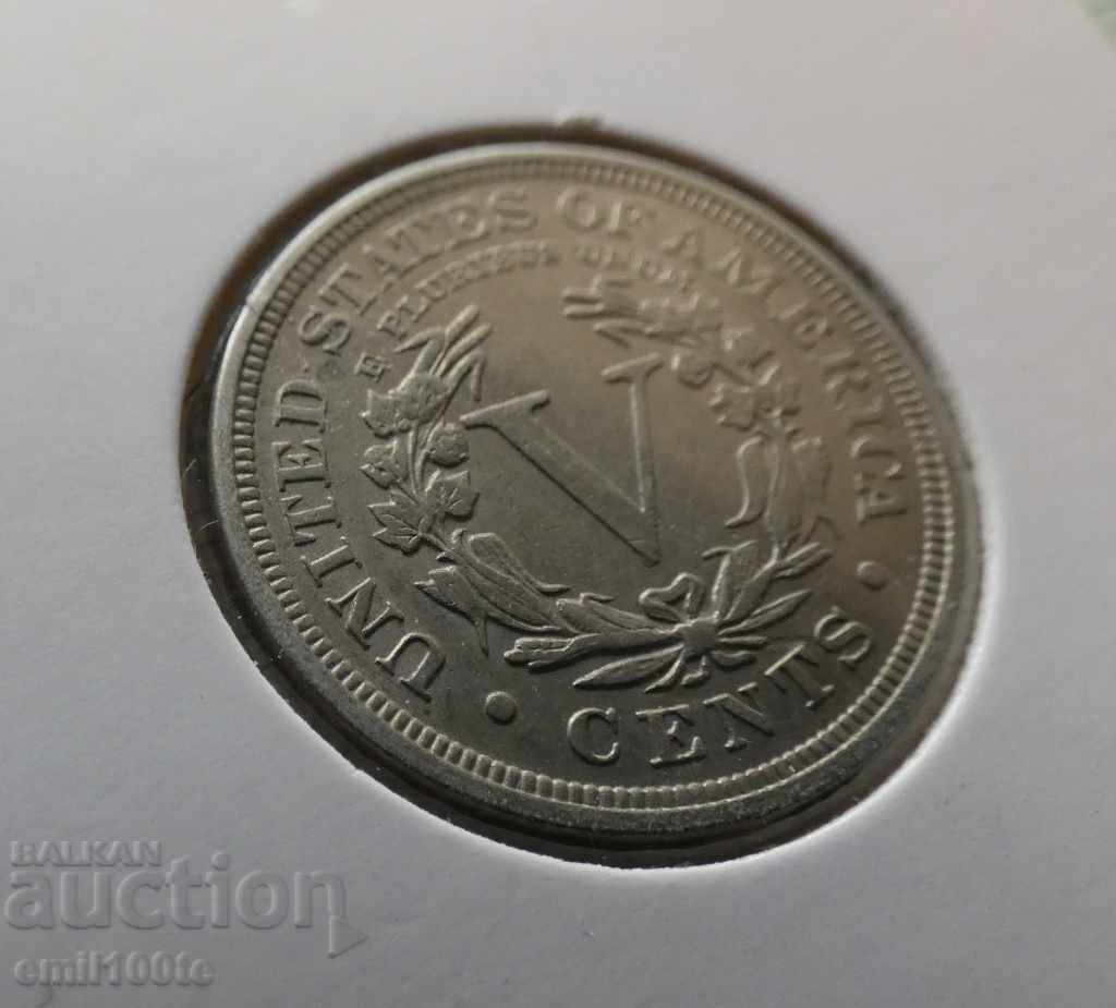 Auction  5 cents 1910 USA