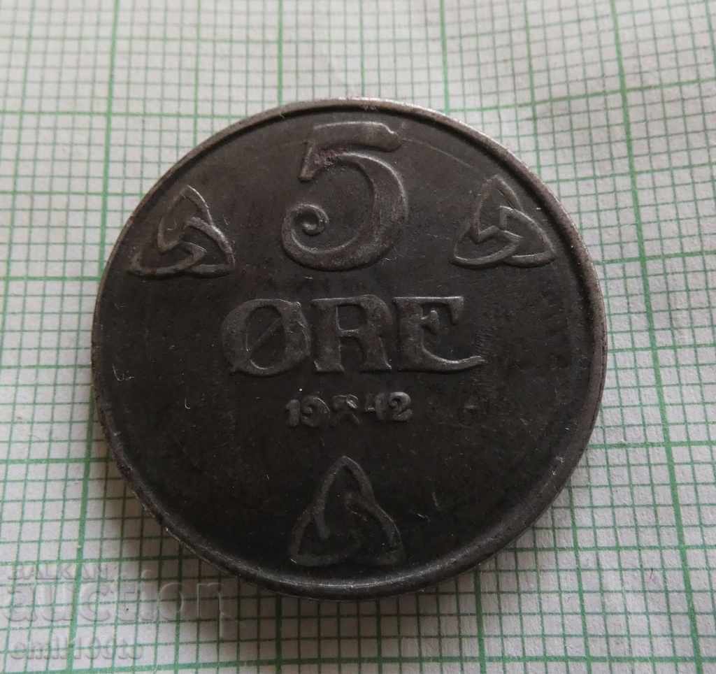 5 yore 1942 Norway with price 6.00 BGN | € 3.07 5 yore 1942 Norway with price 6.00 BGN | € 3.07