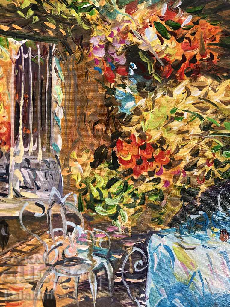 Delivery of "Yard with a cat and a bird" Delivery of "Yard with a cat and a bird"