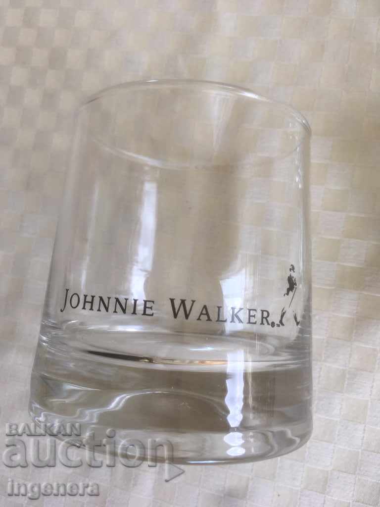 GLASS GLASSES GLASS WHISKEY Johnnie Walker VARIOUS WITH LOGO-4 PCS - 6