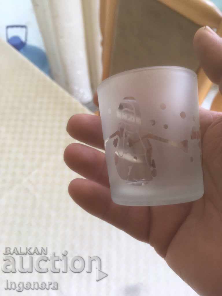 GLASS GLASSES GLASS ORNAMENTS FOR BRANDY CHRISTMAS-6 PCS with price 13.00 BGN | € 6.65 GLASS GLASSES GLASS ORNAMENTS FOR BRANDY CHRISTMAS-6 PCS with price 13.00 BGN | € 6.65