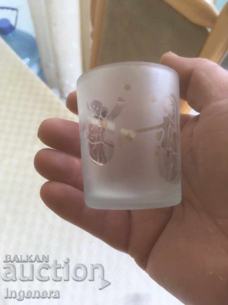 Auction GLASS GLASSES GLASS ORNAMENTS FOR BRANDY CHRISTMAS-6 PCS Auction GLASS GLASSES GLASS ORNAMENTS FOR BRANDY CHRISTMAS-6 PCS