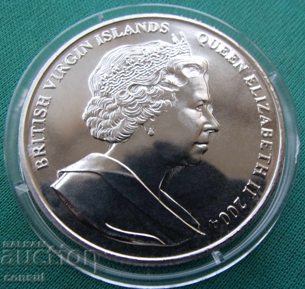 Παρθένοι Νήσοι 1 Δολάριο 2004 UNC Σπάνιο με τιμή € 17.90 | 35.01 BGN