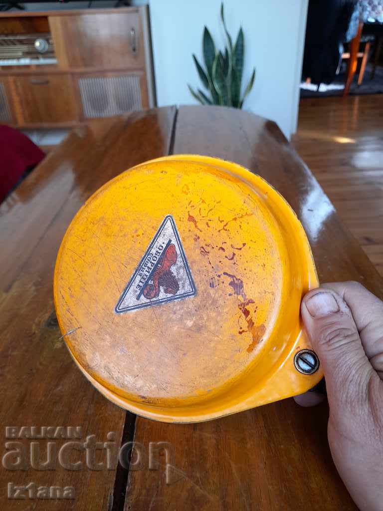 Auction Old enameled omelet pan, pan Auction Old enameled omelet pan, pan