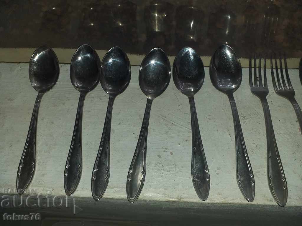 Various forks and spoons - 6 Various forks and spoons - 6