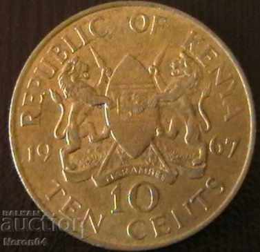 10 cents 1967, Kenya