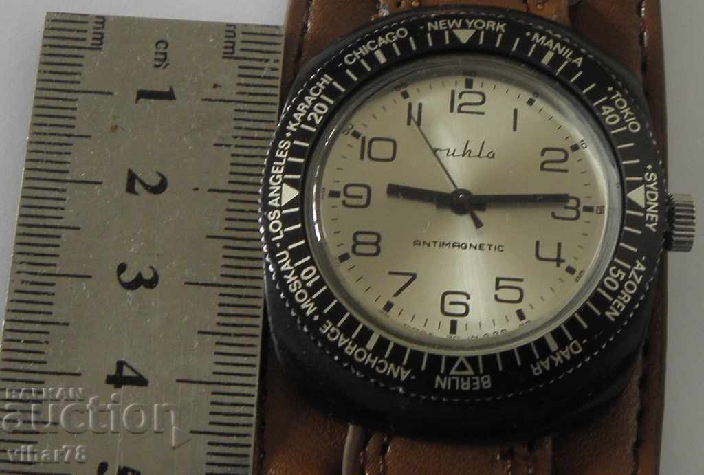 Delivery of RARE RUHLA MEN'S WATCH Delivery of RARE RUHLA MEN'S WATCH