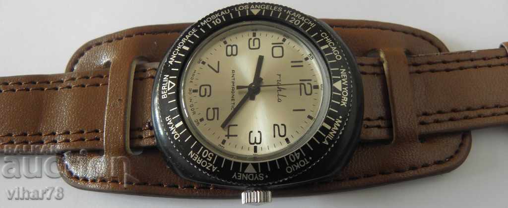 RARE RUHLA MEN'S WATCH - 5 RARE RUHLA MEN'S WATCH - 5