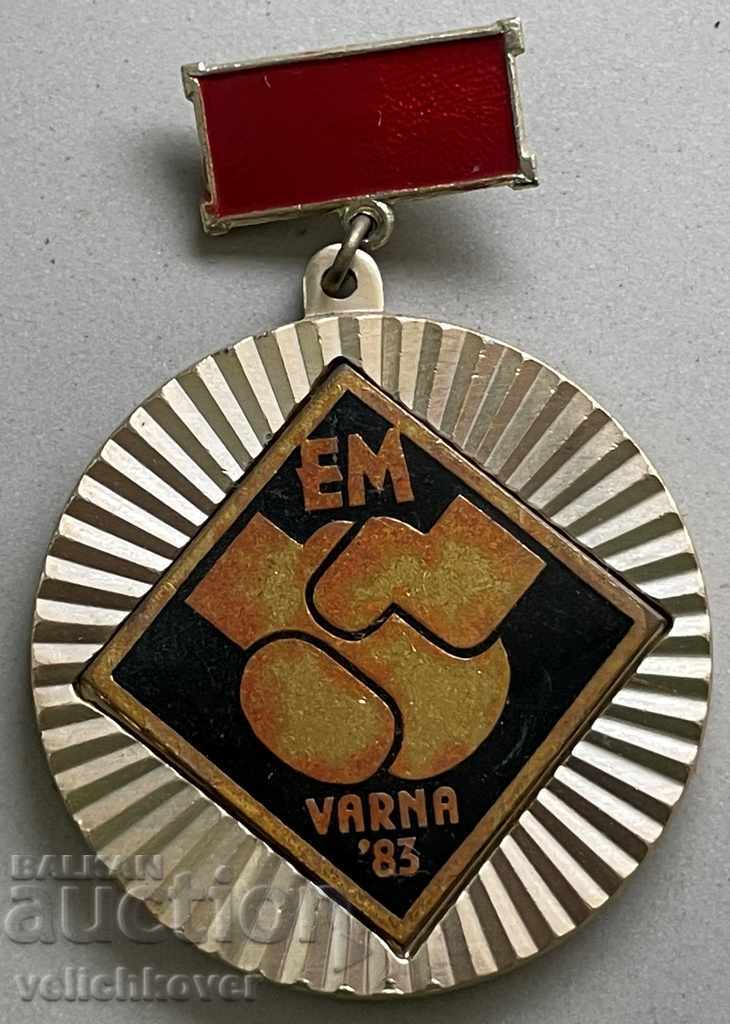 30866 България Европейско първенство Бокс Варна 1983г.