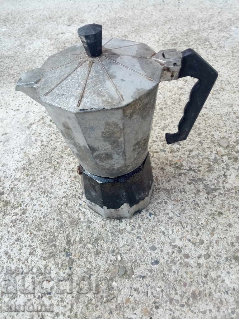 An old coffee maker