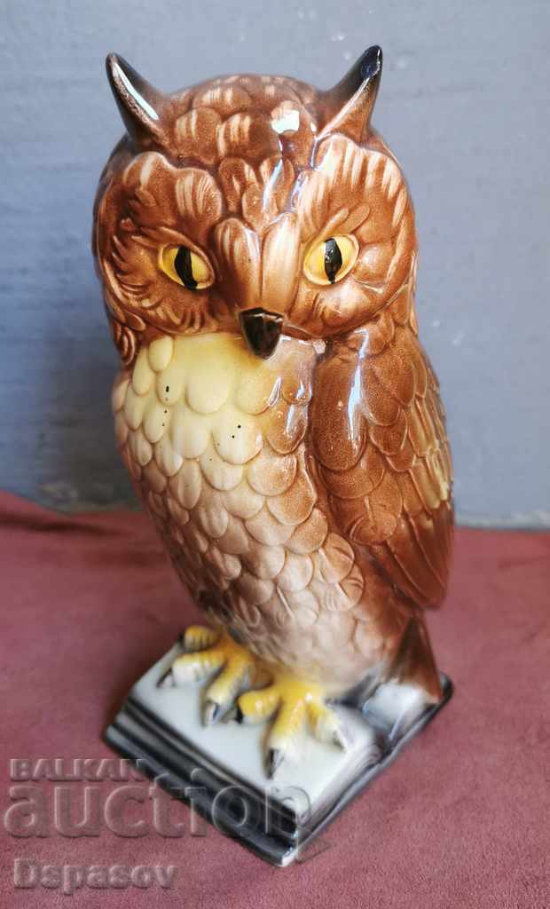 Porțelan Figura Owl Owl Porțelan