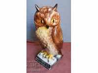 Porcelain Figure Owl Owl Porcelain