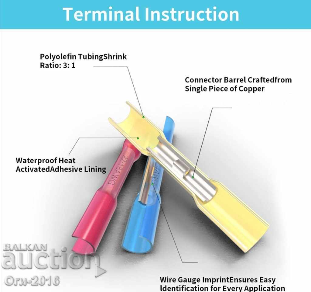Auction  Cable plugs, cable connectors, front connectors,