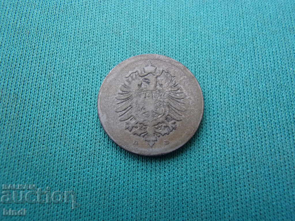 Germania Reich 5 Pfennig 1875 D Rare