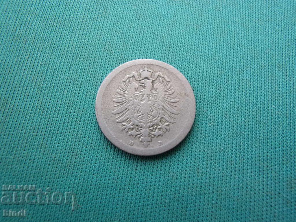 Germany Reich 5 Pfennig 1876 D Rare με τιμή € 1.53 | 2.99 BGN