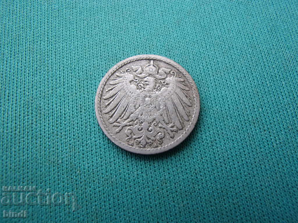 Germania Reich 5 Pfennig 1898 A Rare cu preț € 1.53 | 2.99 BGN Germania Reich 5 Pfennig 1898 A Rare cu preț € 1.53 | 2.99 BGN