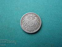Germania Reich 5 Pfennig 1899 F Rare