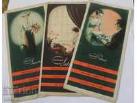 lot of three old brochures