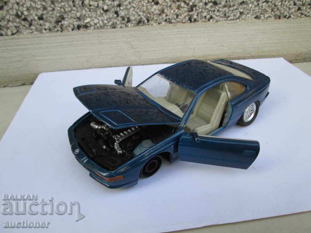 Auction BMW850I CHILDREN'S METAL TROLLEY-1/24 Auction BMW850I CHILDREN'S METAL TROLLEY-1/24