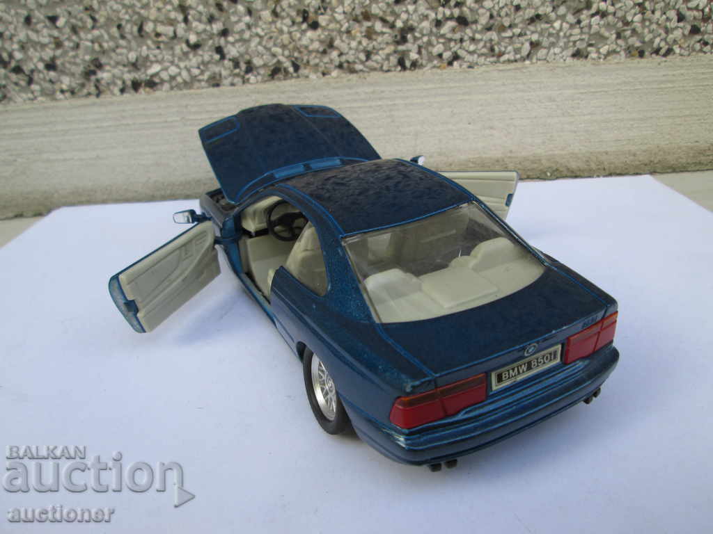 Delivery of BMW850I CHILDREN'S METAL TROLLEY-1/24 Delivery of BMW850I CHILDREN'S METAL TROLLEY-1/24