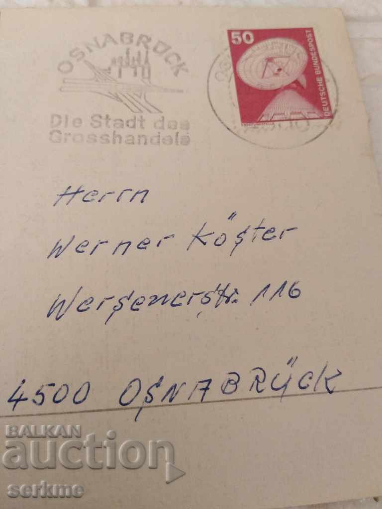 Delivery of A card Delivery of A card