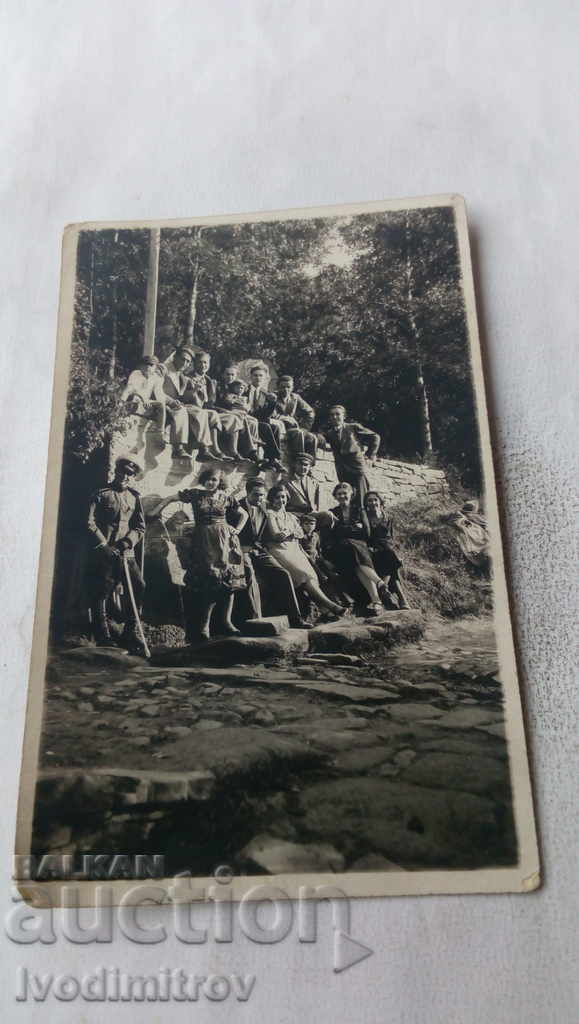 Снимка Трявна Компания на разходка На Чучора 1930