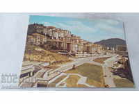 Пощенска картичка Смолян Жилищни блокове 1985