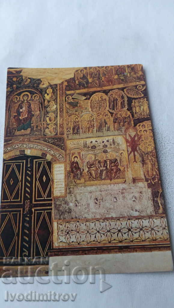 П К Роженски манастир Стенопис на южната врата